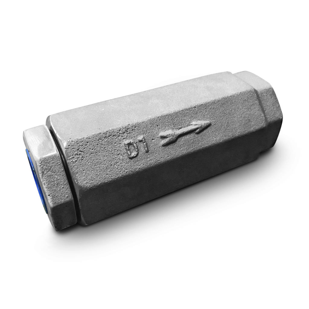 Product picture of a D-1 NPT dirt stopper for an air chain hoist, available to rent from LGH.