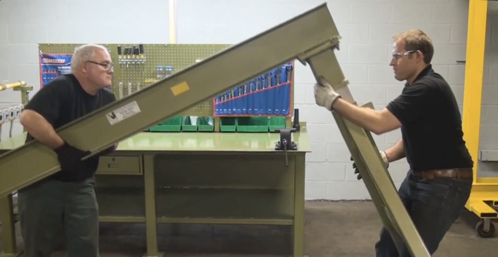LGH gantry crane assembly screenshot