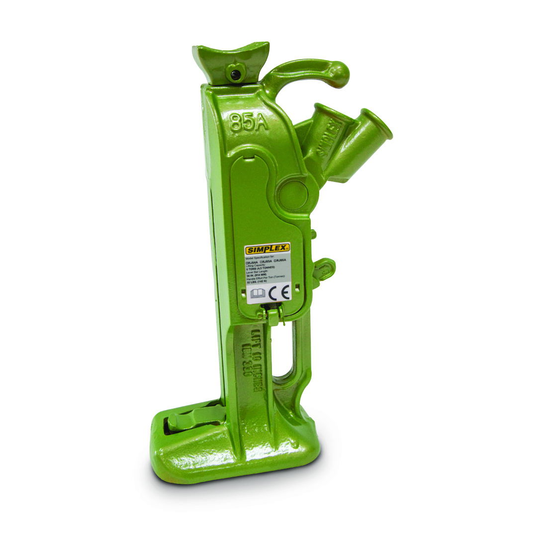 Product picture of a Simplex 5-ton 85A model mechanical ratchet jack rental from LGH.