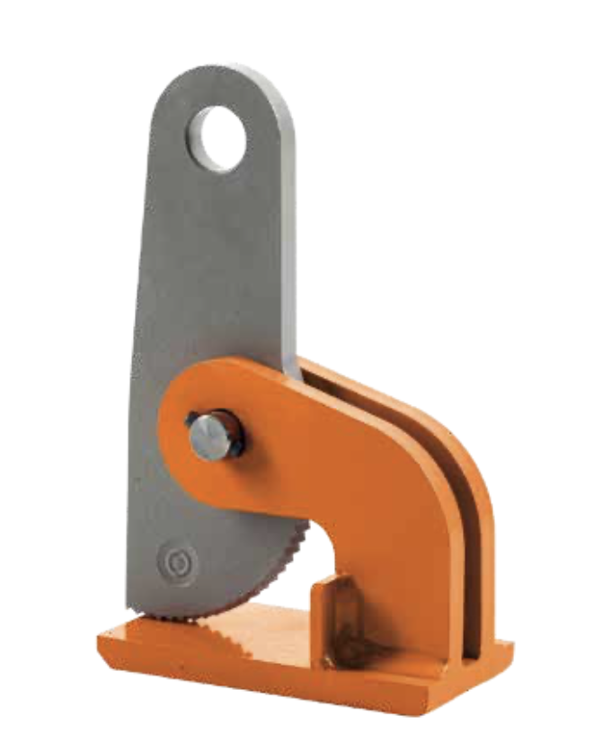 Example of a horizontal lifting clamp from Pewag.