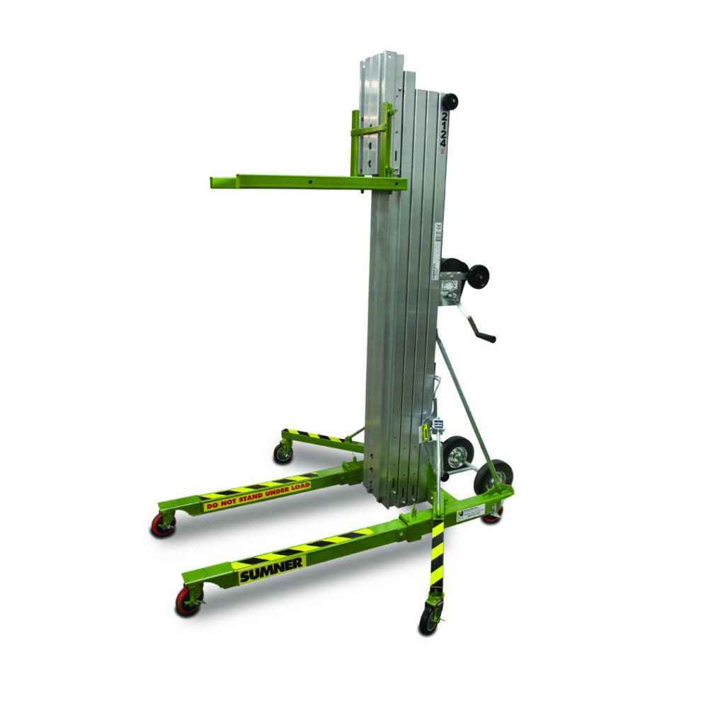 Product picture of a 2100 series Sumner portable material lift rental from LGH.