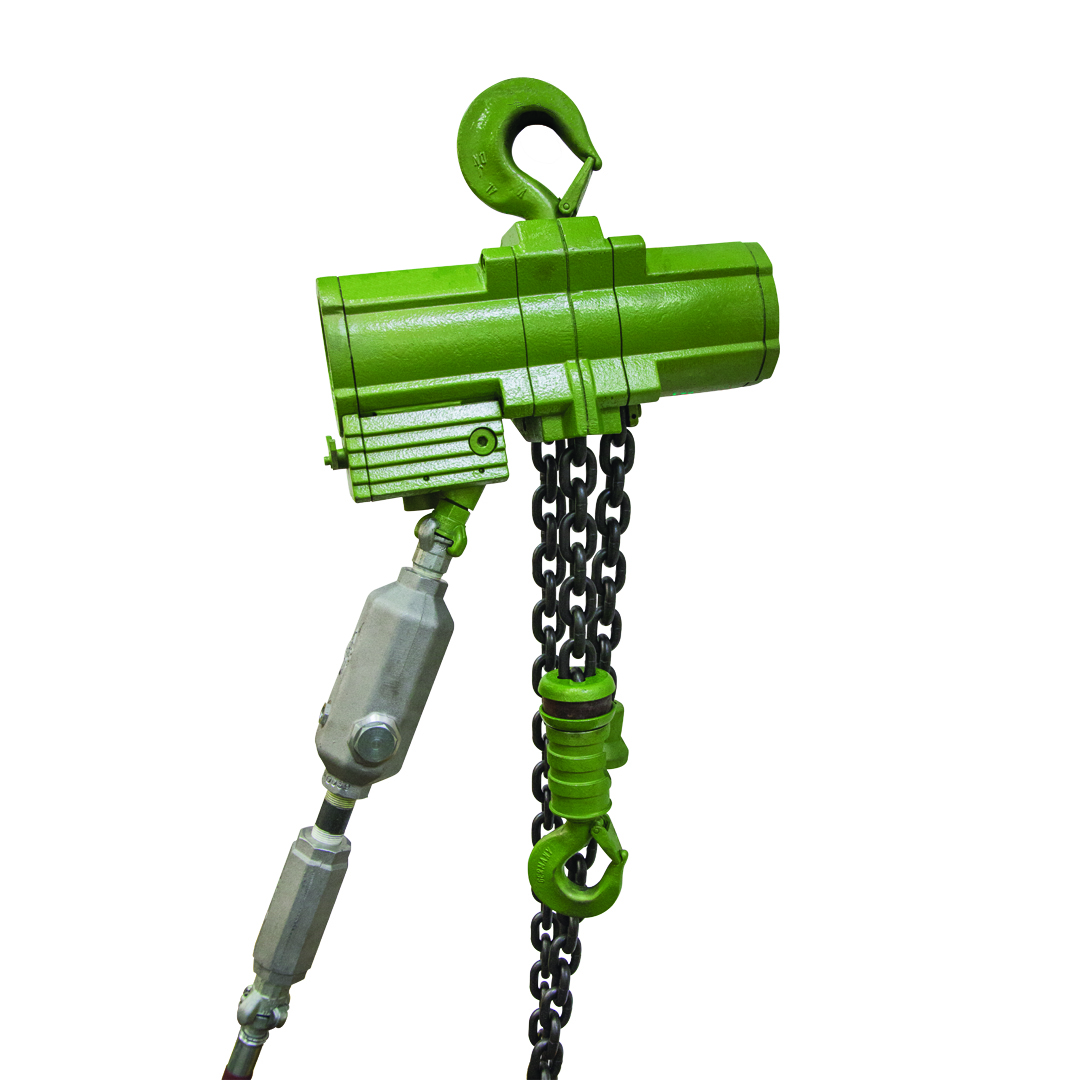 Product picture of a JDN air chain hoist rental from LGH.