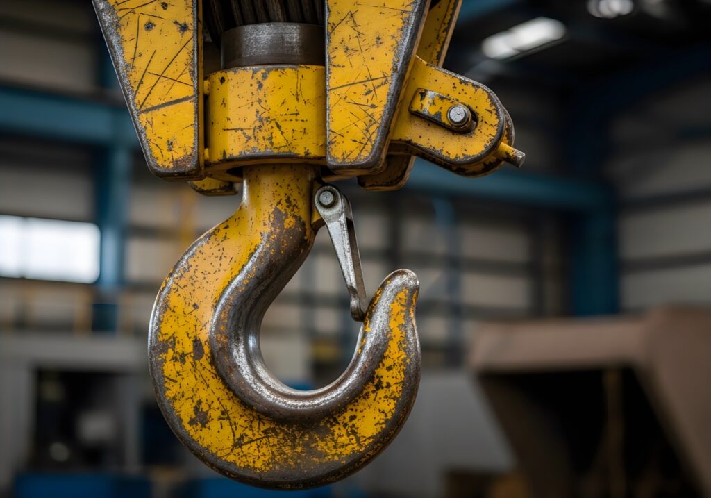 stock photo of a yellow hook Large
