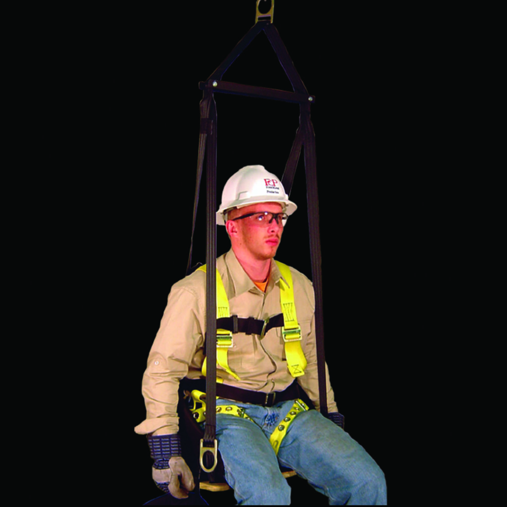 Tripod rescue system with bosun chair