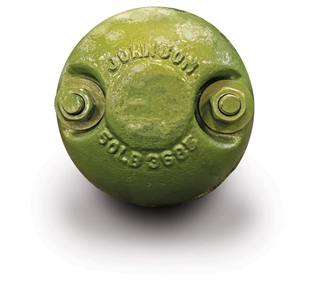 Gunnebo Johnson 50 Lbs Overhaul crane headache Ball