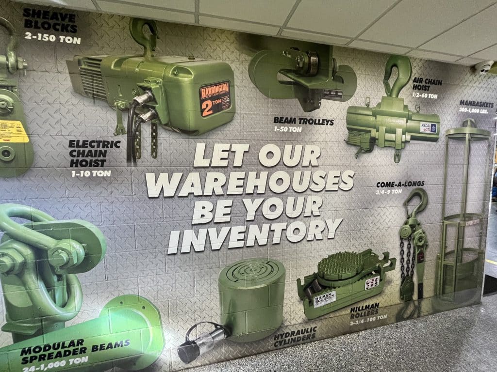 warehouse photo - let our warehouses be your inventory