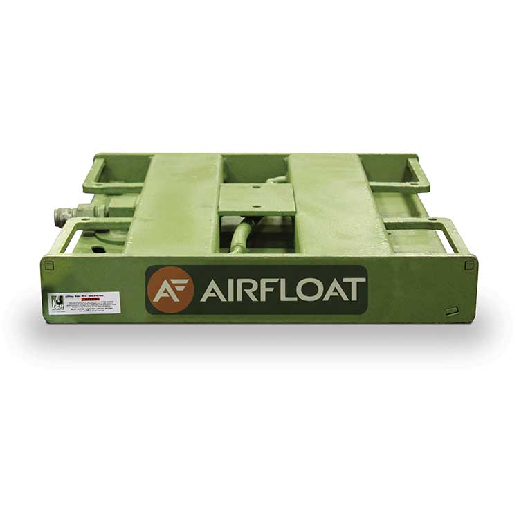 Product picture of an Airfloat air skate for moving heavy equipment, available for rent from LGH.