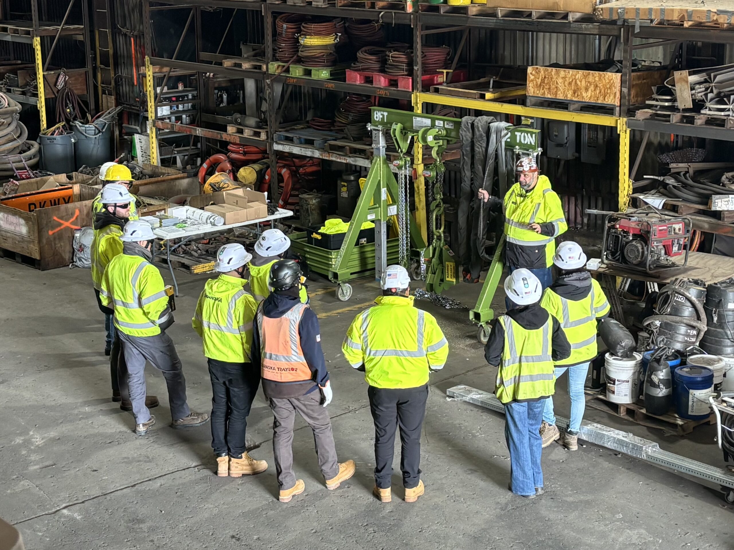 LGH internal training with Koch Skanska, Kito Crosby, Enerpac