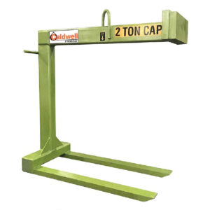 pallet lifter crane attachment below-the-hook