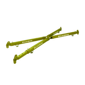 The 30-ton Greenfield X Beam, a 4-way telescopic spreader ba