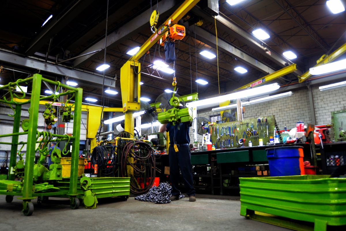 LGH rigging equipment is tested between each rental